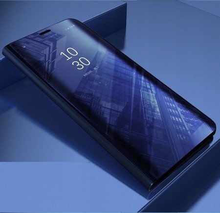 Etui Clear View Cover do Samsung Galaxy A40 A405 granatowy