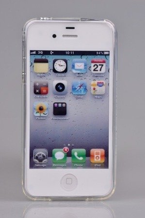 Etui Mercury Goospery Jelly Case do APPLE iPhone 4 4s przezroczysty